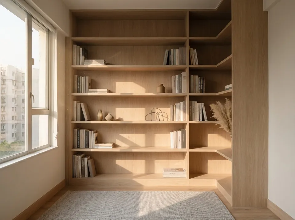 Full-Height Bookshelves: Materials, Loading and Proportion