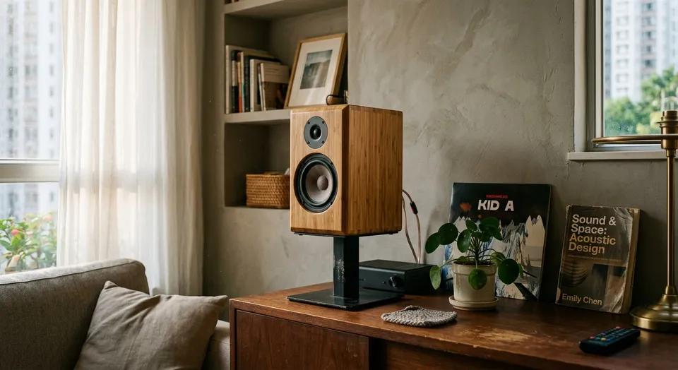 Bamboo and Furniture in Acoustic Design: Structure and Sound