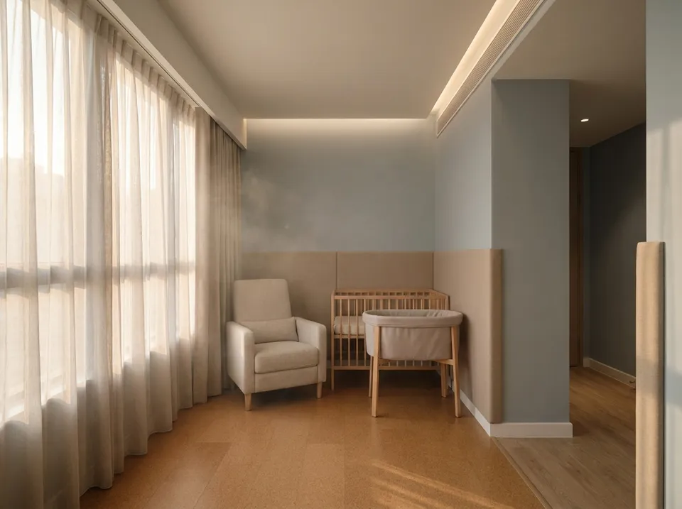 Designing Postpartum Care Centres: Materials, Light, and Psychological Comfort in Hong Kong