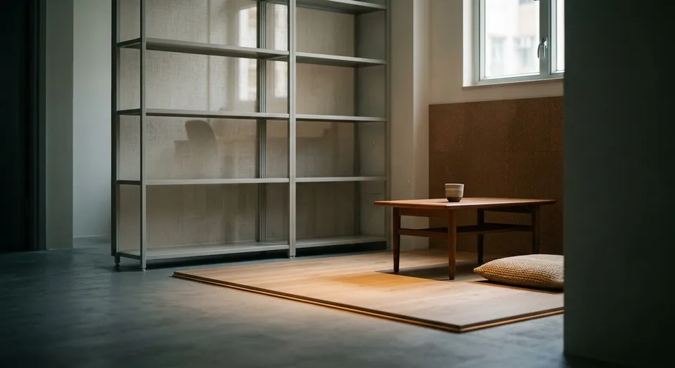 Retreat Corners Beneath Eight-Foot Ceilings