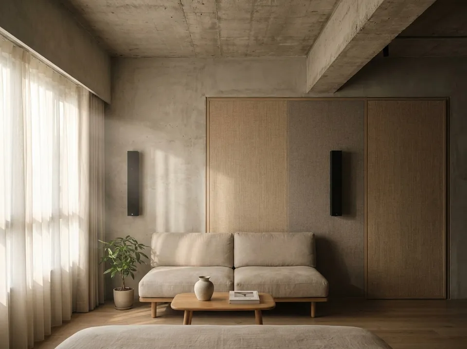 Acoustic Design and Structural Conditions in Low-Ceiling Homes
