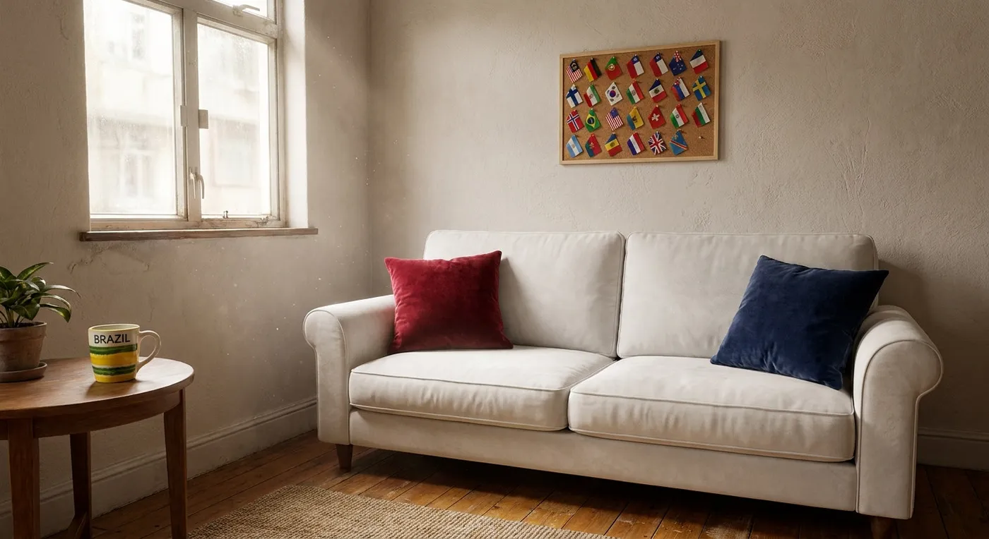 IKEA Canada arranges familiar homeware into World Cup team flags — CLAY Interior Design