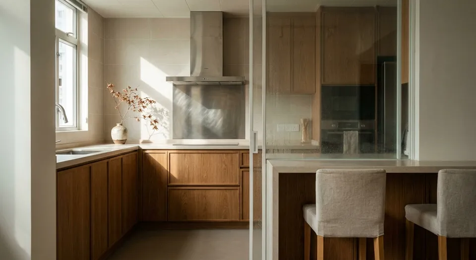 Family Consensus on Open Kitchens: Cooking Habits and Spatial Choices