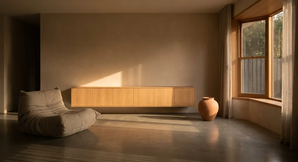 Built-In Storage and Open Space: Circulation and Visual Balance