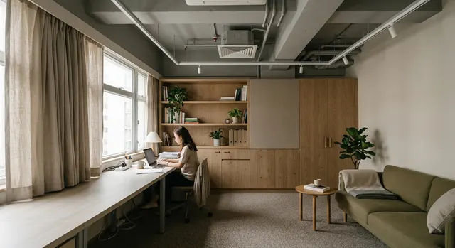 Ste Marie imbues Monos Vancouver office with "residential quality" — CLAY Interior Design