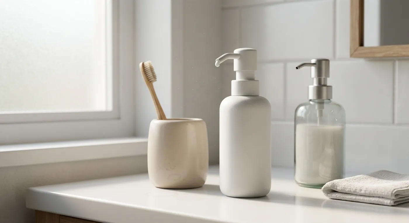 SURI Reimagines Toothpaste With a Refillable, Displayable System — CLAY Interior Design