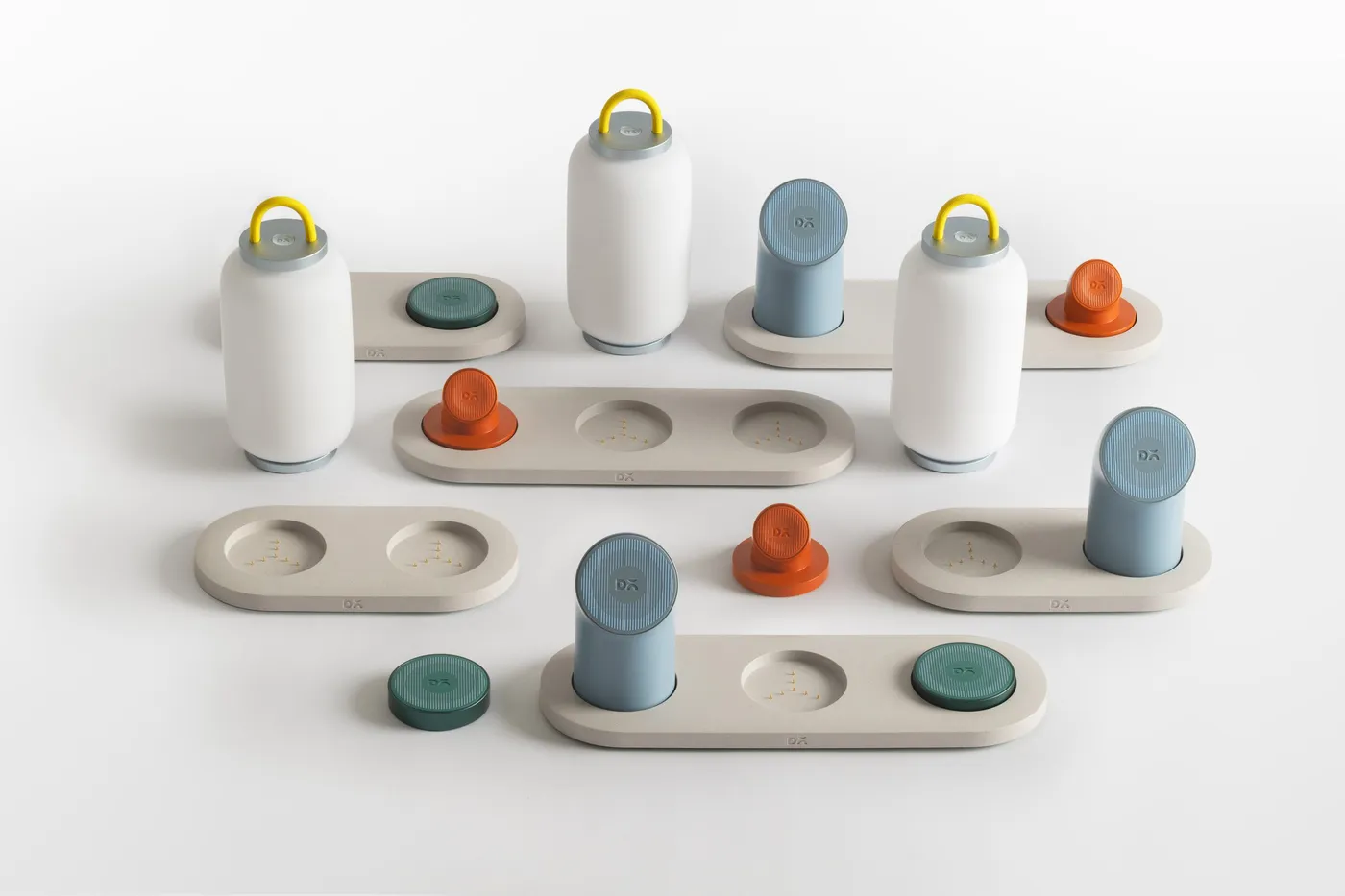 Layer designs "playful and personal" modular system for charging devices at home — 靈感參考圖片 3