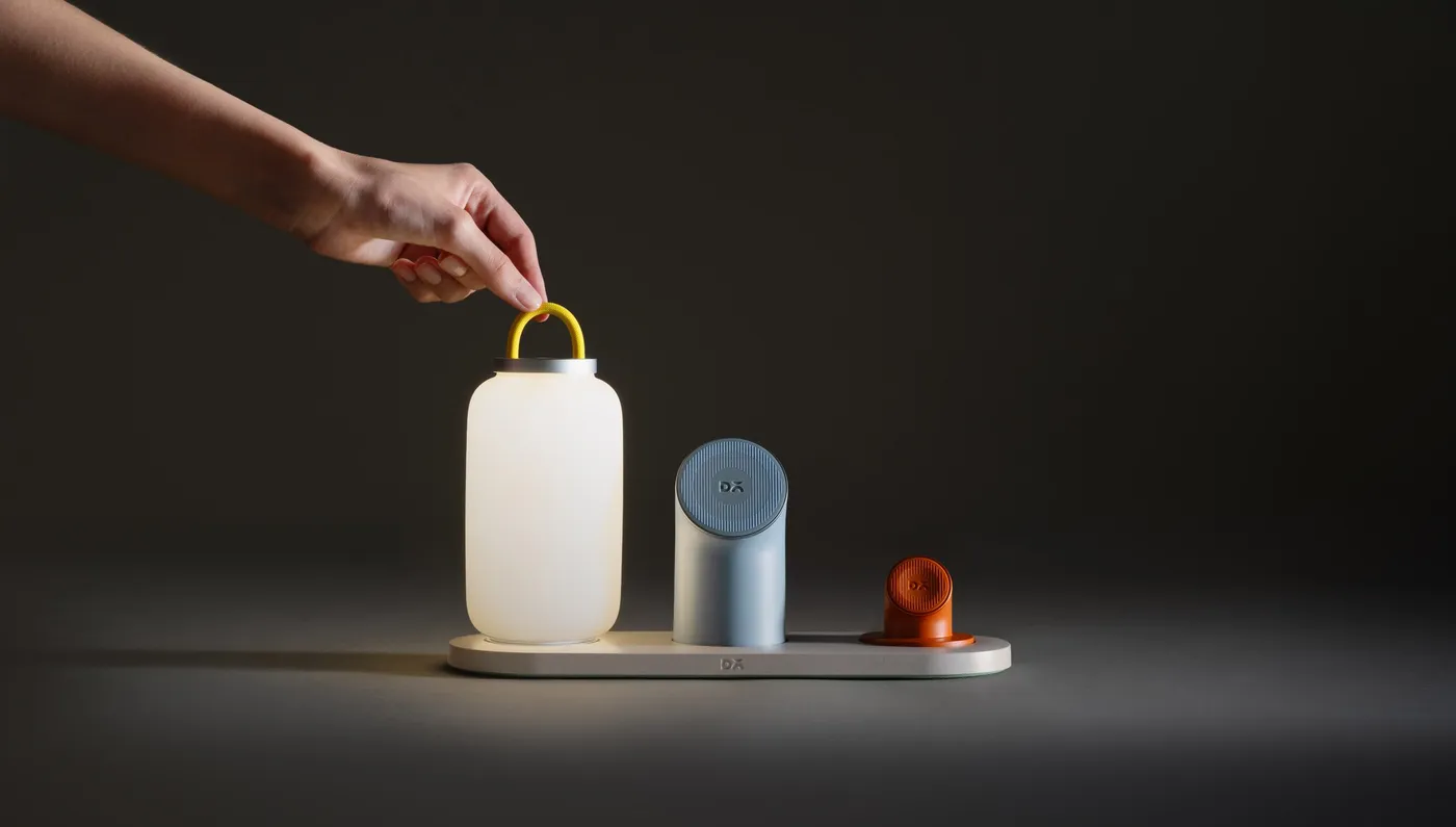 Layer designs "playful and personal" modular system for charging devices at home — 靈感參考圖片 5