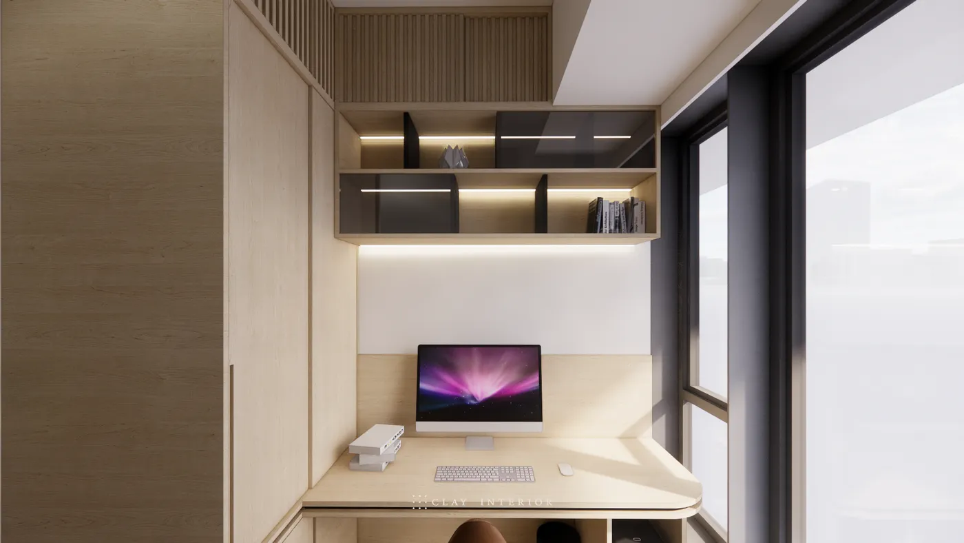 日出康城 789呎設計案例 — 簡約風 | CLAY INTERIOR DESIGN