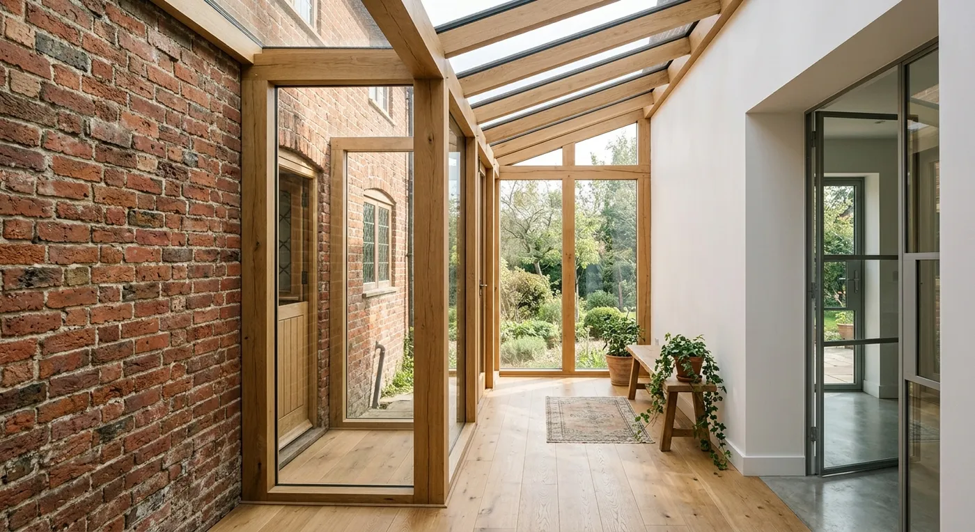 Will Gamble Architects adds "explicitly tropical" extension to Grade-II listed English cottage — CLAY Interior Design