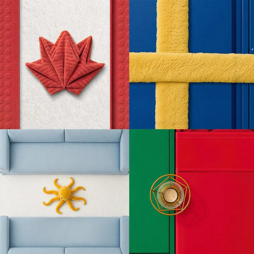 IKEA Canada arranges familiar homeware into World Cup team flags — 靈感參考圖片 1