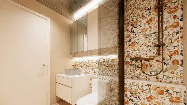麗港城 517呎設計案例 — 日式復古風 | CLAY INTERIOR DESIGN