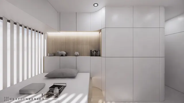 盈翠半島 1199呎設計案例 — 簡約風 | CLAY INTERIOR DESIGN
