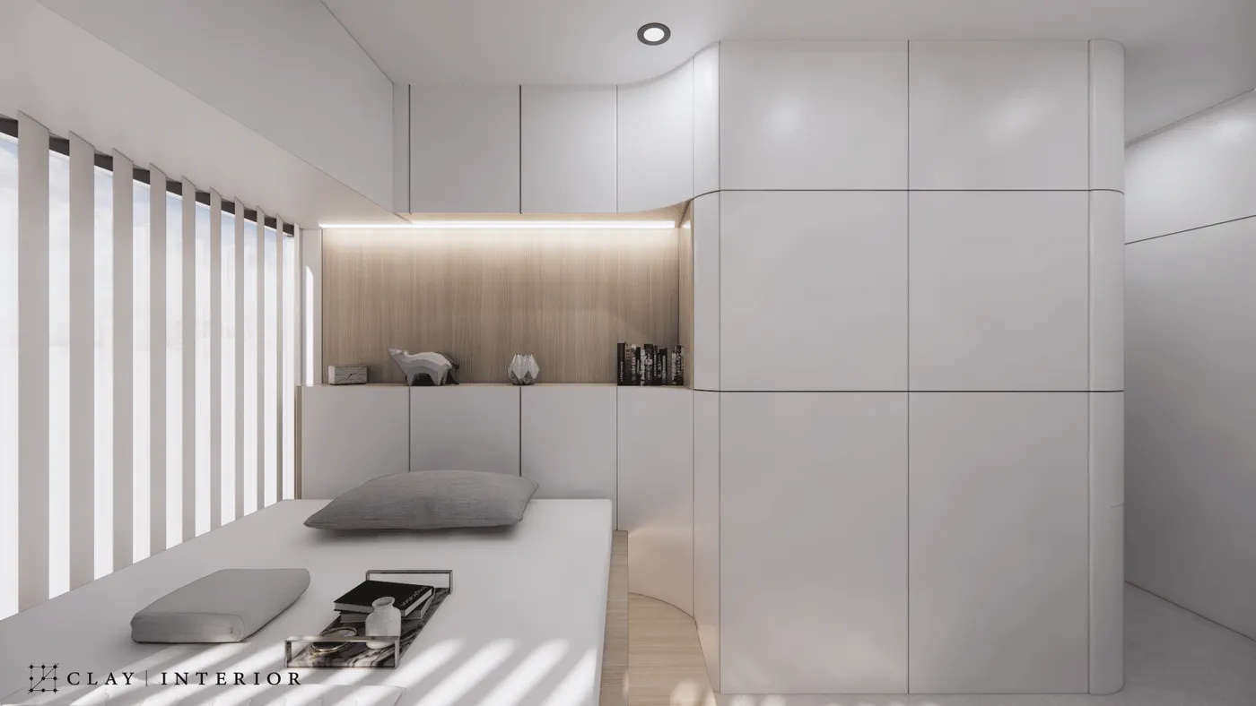 盈翠半島 1199呎設計案例 — 簡約風 | CLAY INTERIOR DESIGN