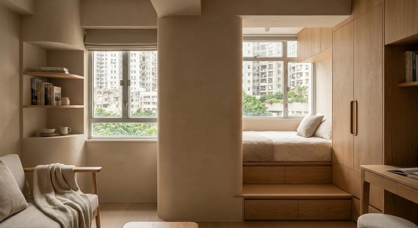 Compact Warsaw apartment evokes "ingenuity and efficiency" of maritime architecture — CLAY Interior Design