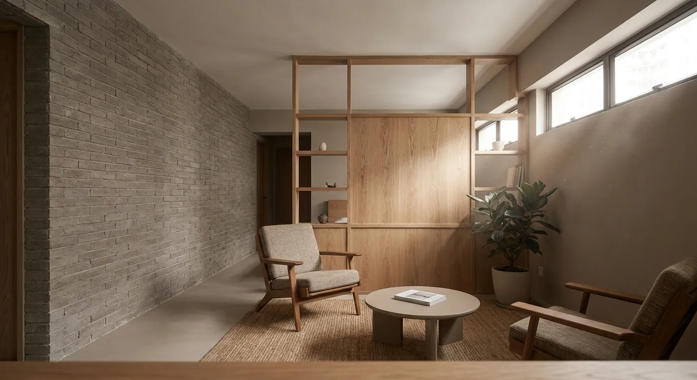 House of EM draws on mid-century design principles for brick-clad home — CLAY Interior Design
